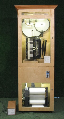 Automated accordion coin