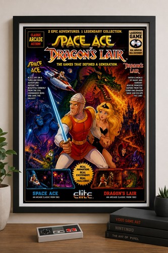 Space ace dragon - space, dragon's