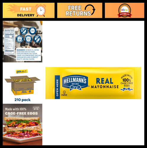 Real mayonnaise stick packets - stick,