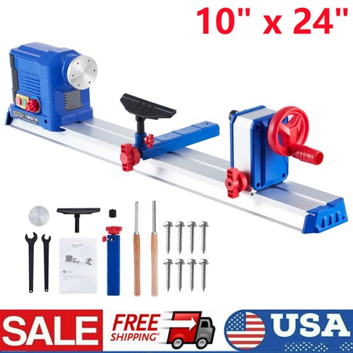 10x24 wood lathe benchtop - 10x24",