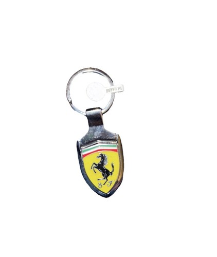 Ferrari chrome keychain read - ferrari,