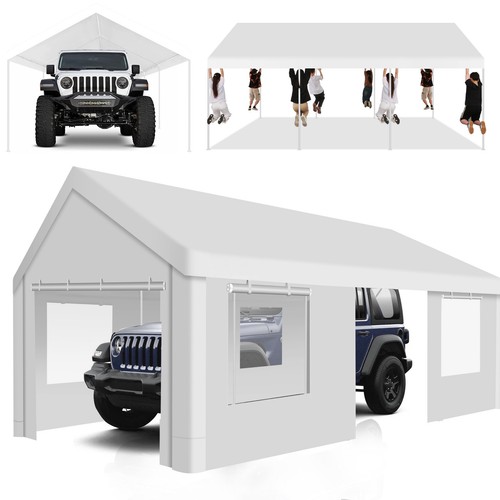 Carport 12x20ft heavy - carport, duty