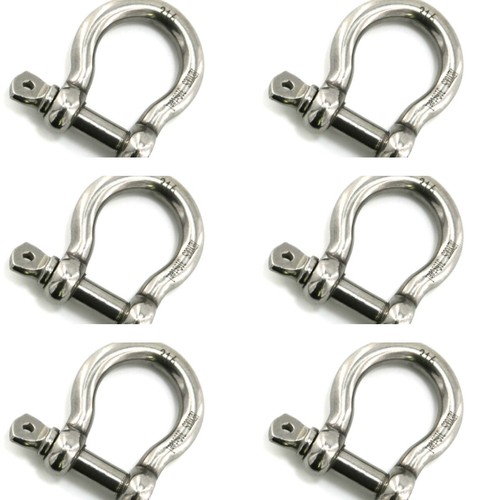 6pcs 316 stainless - 1/4",