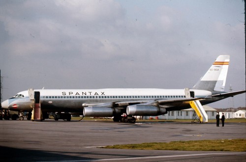Spantax convair 990 ec bqa - spantax,,