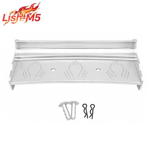 Alloy cnc rear wing - alloy, for