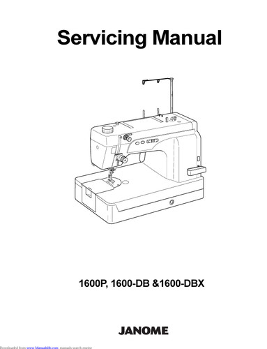 Janome 1600p 1600 - 1600p,, &