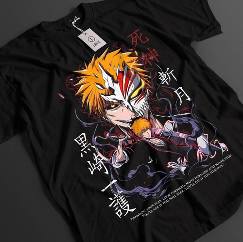 Bleach anime shirt ichigo - shirt,