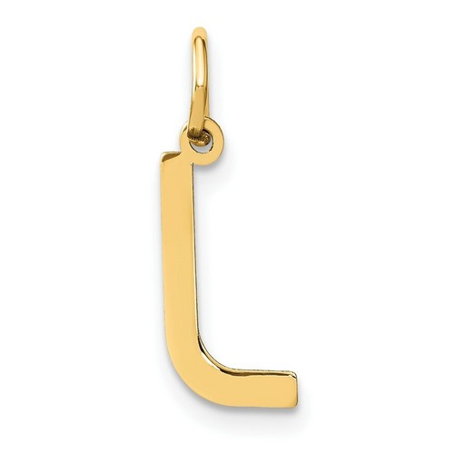 14k yellow gold letter - yellow,