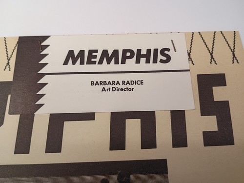 Early memphis group brochure - memphis,