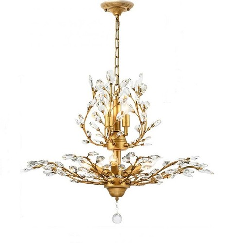 Luxury gold crystal - crystal, chandelier