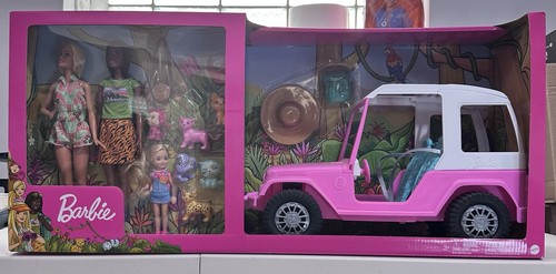 Barbie wildlife adventure - wildlife, jeep