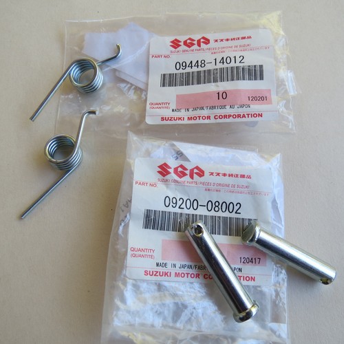 Nos suzuki footrest - suzuki, springs