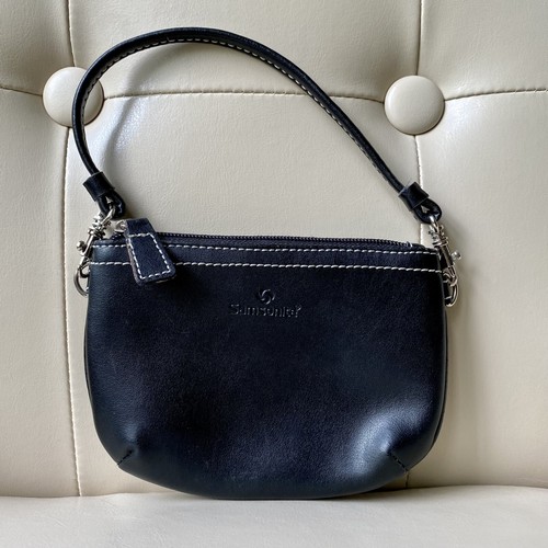 Samsonite black leather - black,