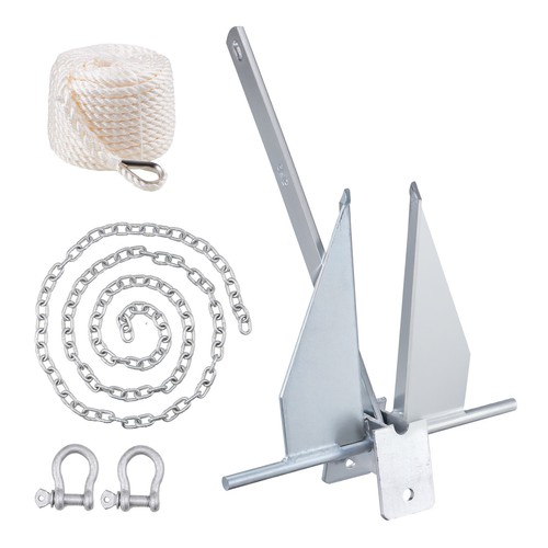 Galv fluke anchor - anchor, kit