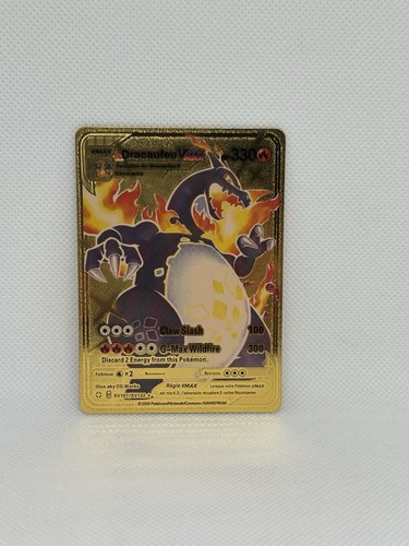 Dracaufeu vmax gold foil - dracaufeu,