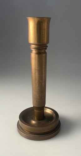Antique wwii brass trench - wwii,