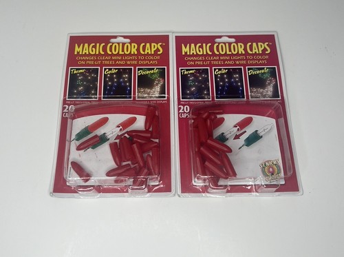 Lot magic caps red - of, 2