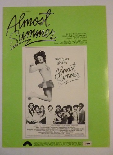 Almost summer movie sheet - almost,
