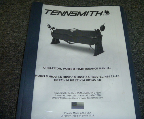 Tennsmith hb97 hand - tennsmith, brake