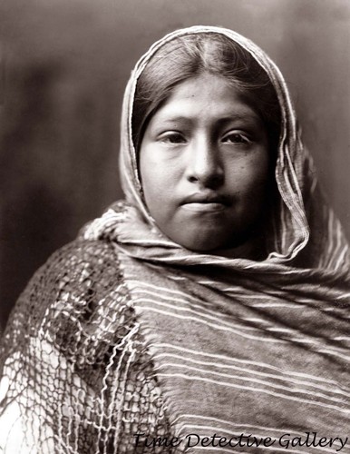 Native american yaqui girl - american,