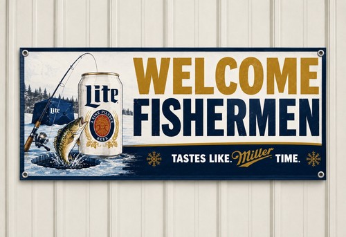 Welcome fishermen miller - miller, lite