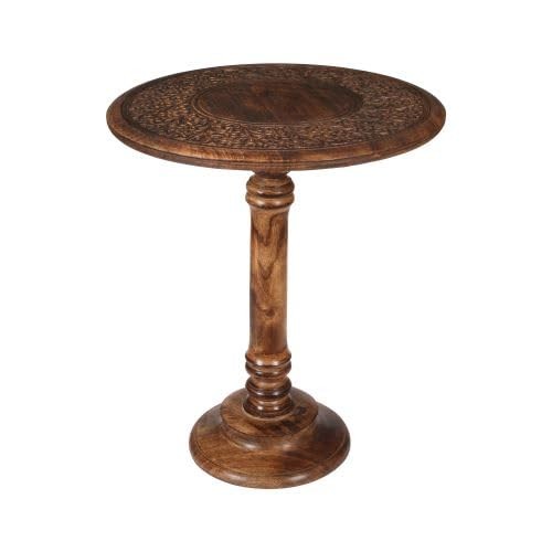 Lightnpro hand carved round - hand‑carved,
