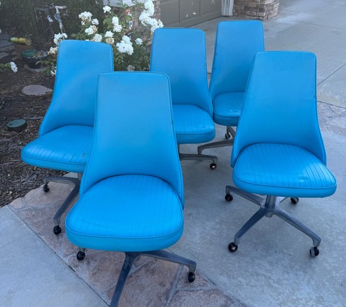 Vintage chromcraft mcm swivel - vintage,