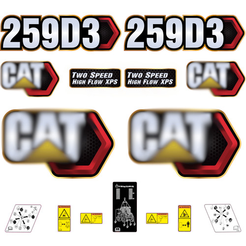 Compatible with 259d3 decal - 259d3,