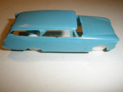 Mold blue station wagon - f, &