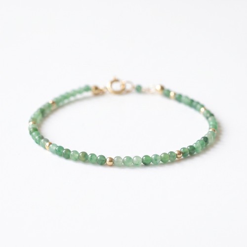 Natural australian jade 2mm - australian,
