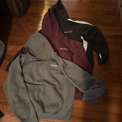 Three hoodies for work large - three,