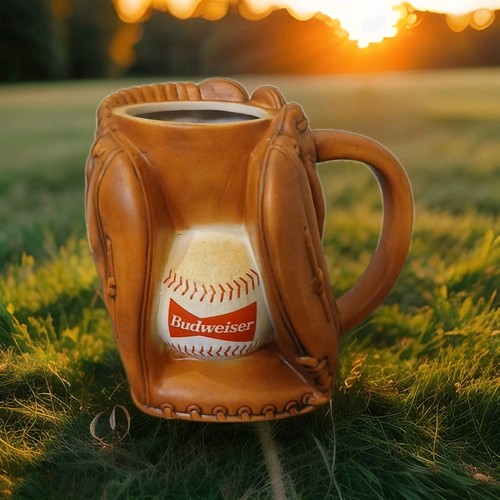 Budweiser baseball mitt - budweiser,