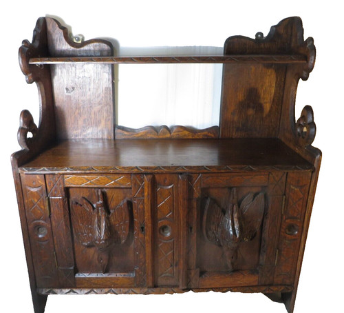 Antique english hand carved - hand,