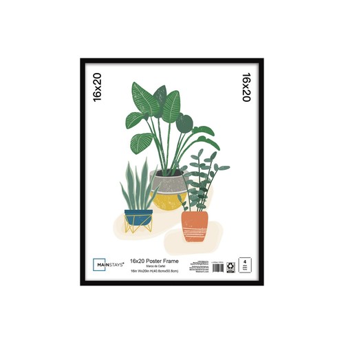 Mainstays 16x20 basic black - basic,