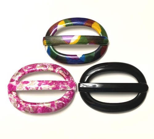 Helfrance hair slide buckle - hair,