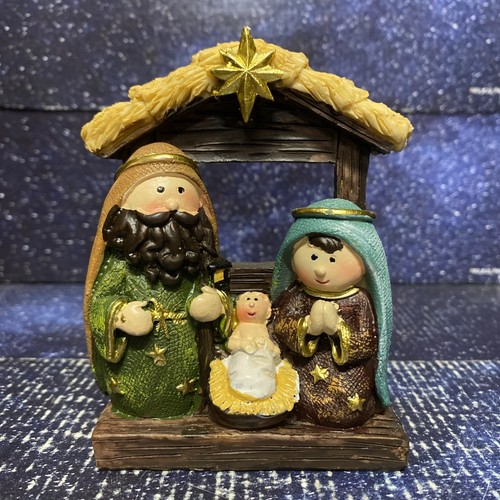 Nativity scene 10cm - scene, resin