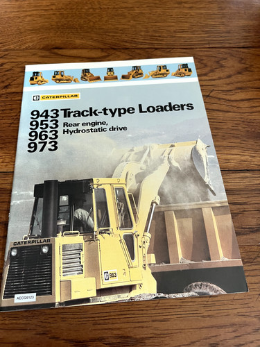 Caterpillar cat 943 - cat, 963