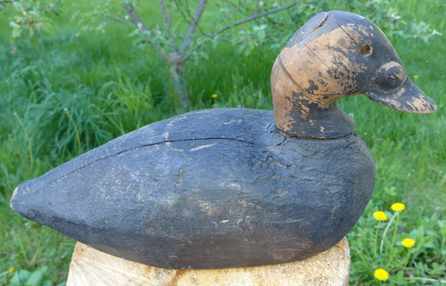 Primitive hand carved solid - primitive,