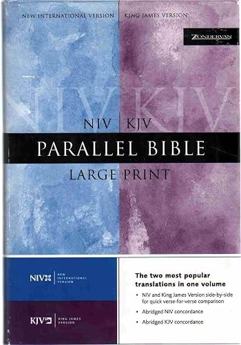 Niv kjv parallel bible large - parallel, bible,