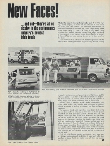 1969 dodge a100 van vintage - dodge,