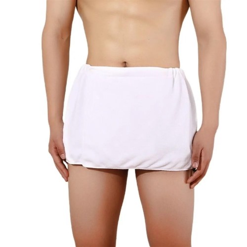 Men bath towel wrap wearable - men's,
