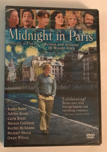 Midnight paris dvd 2011 - midnight,
