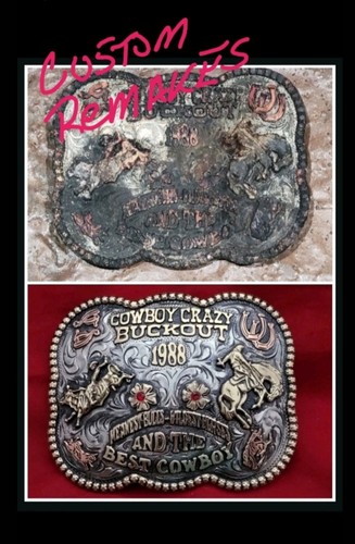 Customizable rodeo trophy - customizable,