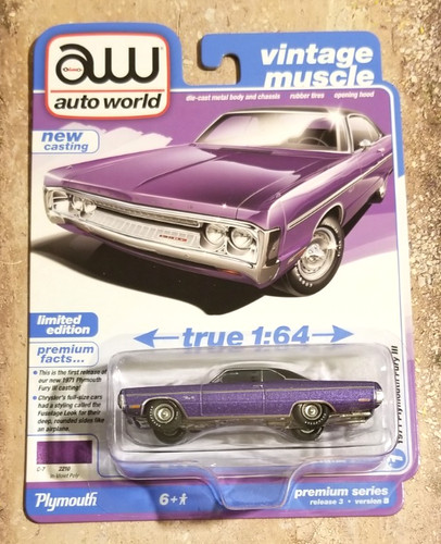 Auto world 1971 plymouth - 1971, fury