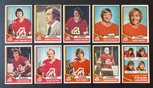 Atlanta flames 1974 topps - 1974-75,