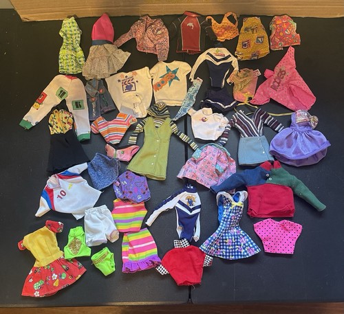 Barbie doll clothes lot vtg - lot,
