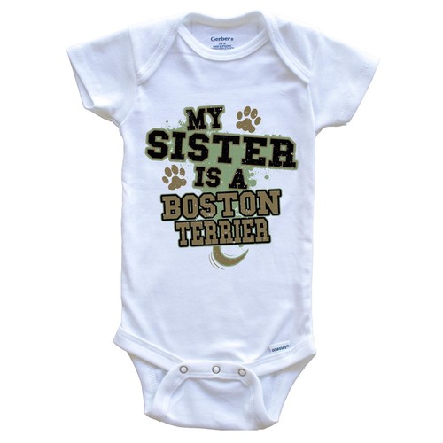 Sister boston terrier - sister,