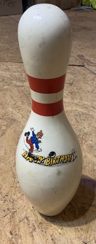 Vintage happy birthday - happy, clown