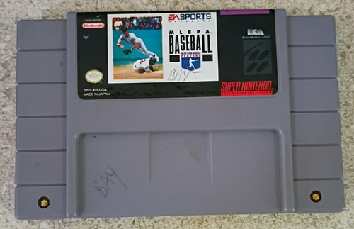 Mlbpa baseball super nintendo - mlbpa,