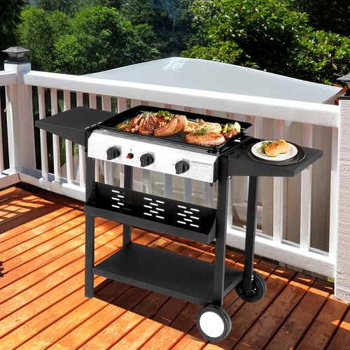 Inch gas griddle - 34, cooking